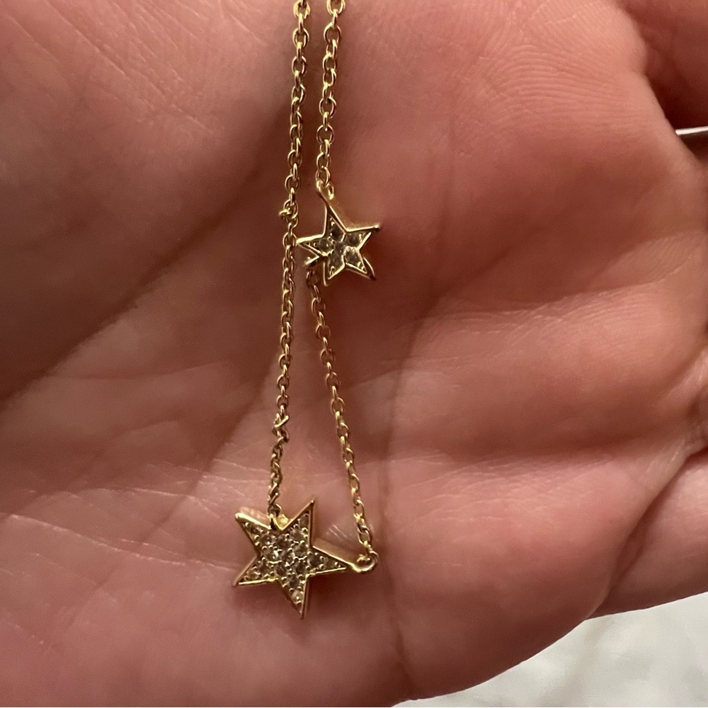 Gold Star Pendant Necklace